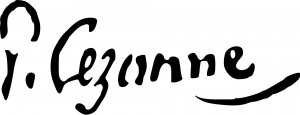 Cezanne_autograph